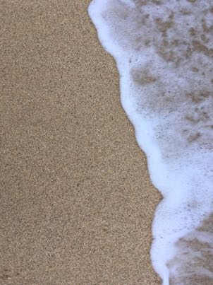 photo beach sand with surf